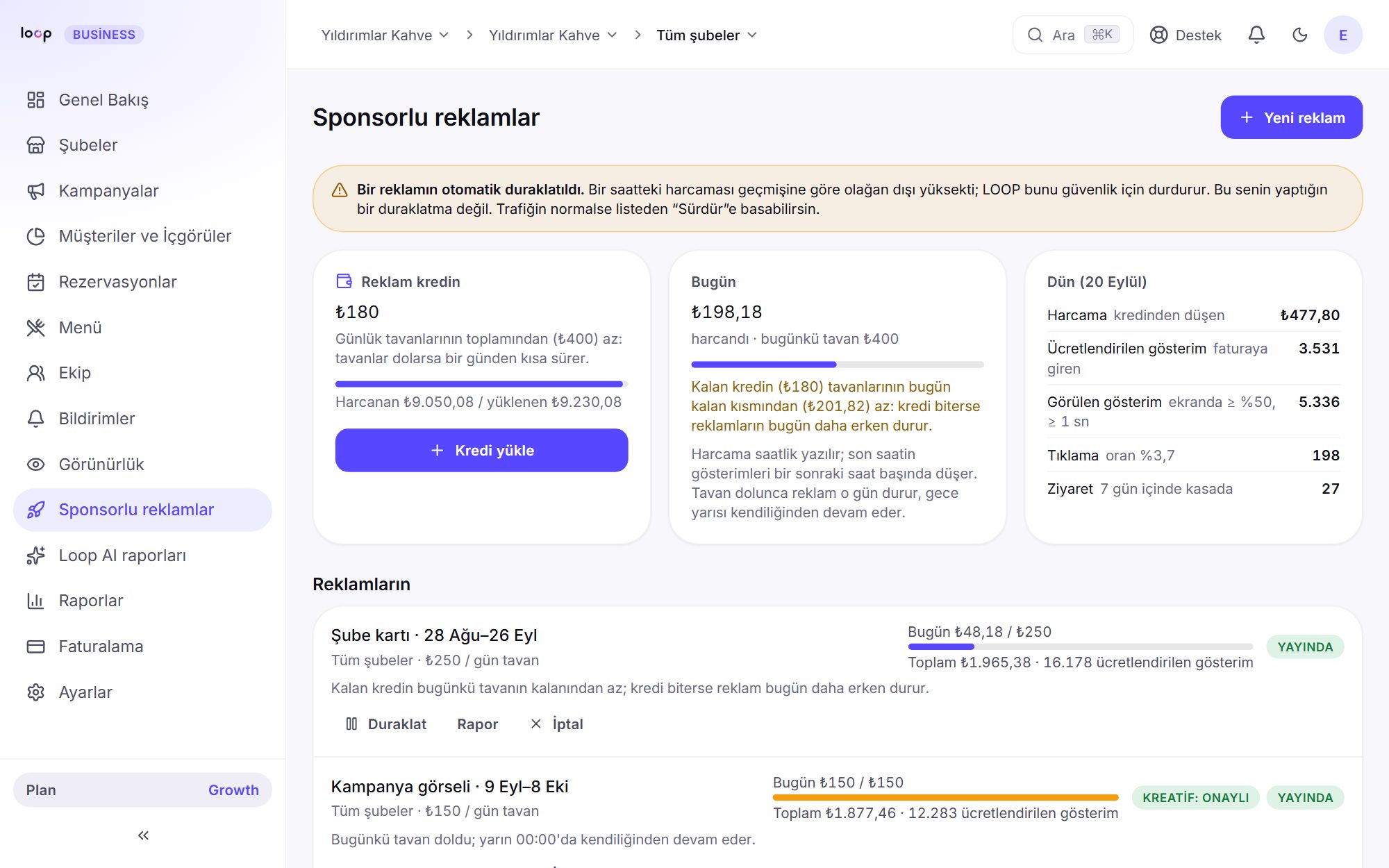 Sponsorlu reklamlar